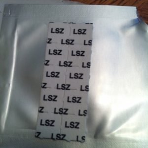 100mcg LSZ Blotters Paper: (100 Hits)