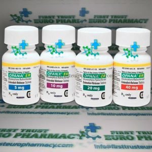 Oxymorphone ER 20mg    100 pills