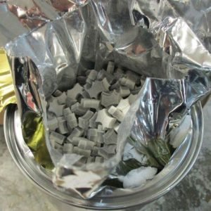 1 Pack (50 Pills) Silverbars XTC Pills 220mg MDMA