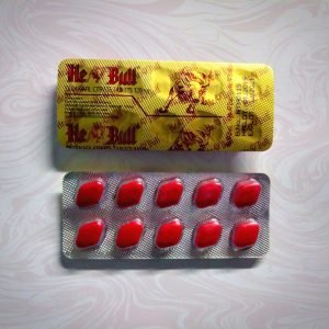 Pack of 10 pills HeBull 120 MG