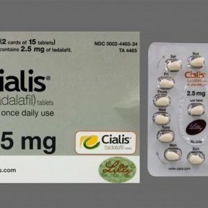 60 Tabs Cialis 2.5mg By Eli Lilly And Co.