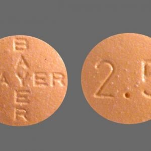 60 Tabs Levitra 2.5mg By Merck Sharp & Dohme Corp