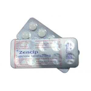 Pack of 10 pills zencip 7.5 mg