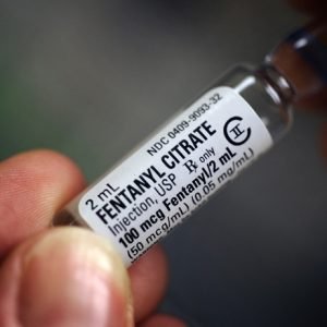 10Packs Fentanyl Citrate 100mcg/ 2mL Injection Vial, USP, CII By WEST-WARD PHARMACEUTICALS