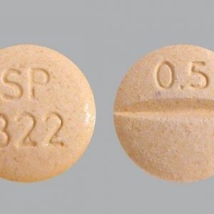 100 Tabs Niravam 0.5mg (Original Brand)